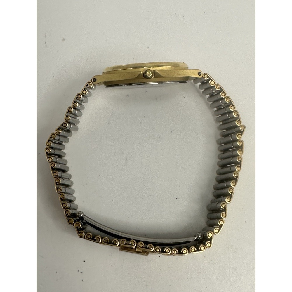 Oscar De La Renta Ladies Watch New Battery 29MM 7" Gold Tone H65 - Picture 9 of 10